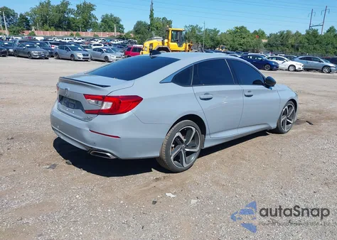 2022 Honda Accord Sport 2.0T из США, поврежденный, VIN 1HGCV2F38NA023590